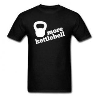 Spreadshirt Men's More Kettlebell T Shirt Clothing