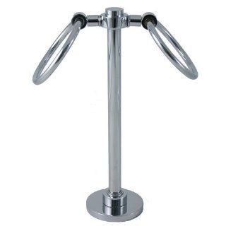 Allied Brass 953 PNI 6 Inch Towel Ring, Polished Nickel    