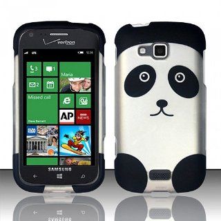 White Black Panda Bear Hard Cover Case for Samsung ATIV Odyssey SCH I930 Cell Phones & Accessories