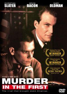 Murder in the First (1995) Christian Slater, Kevin Bacon, Gary Oldman, Marc Rocco Movies & TV