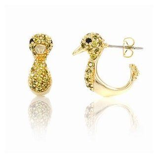 Emitations Dannity the Duck's Stud Earrings, Gold, 1 ea Jewelry