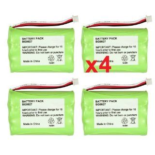 4 Fenzer Rechargeable Cordless Phone Batteries for Uniden BT 930 BT930 Cordless Telephone Battery Replacement Packs