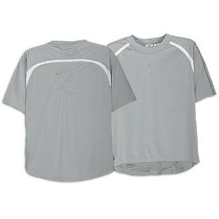 adidas Men's Icon Dragon ClimaLite Jersey ( sz. L, Silver/White )  Sports & Outdoors