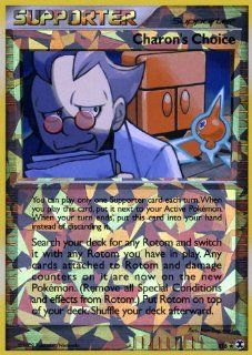 Pokemon Platinum Rising Rivals #RT6 Charons Choice Secert Holofoil Card [Toy] Toys & Games