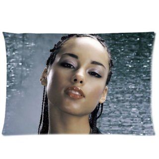 Alicia Keys Custom Pillowcase Standard Size 20x30 PWC 957  