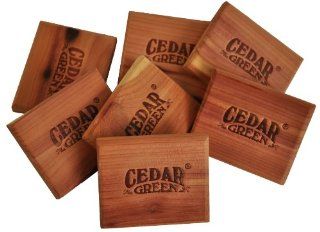 Cedar Green C313 Aromatic Cedar Scent Blocks, 48 Piece   Closet Shelves