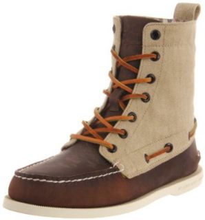 Sperry Top Sider Men's A/O 7 Eye Boot Moc Toe Shoes Shoes