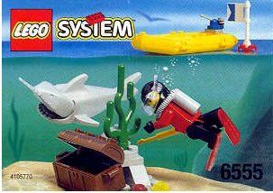 LEGO Divers #6555 (Sea Hunter) Toys & Games