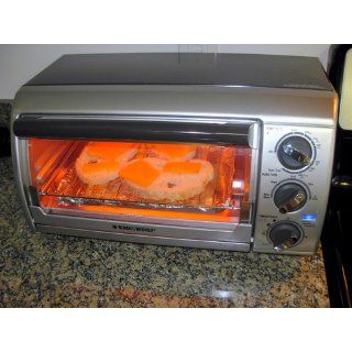 Black & Decker TRO480BS Toast R Oven 4 Slice Toaster Oven Kitchen & Dining