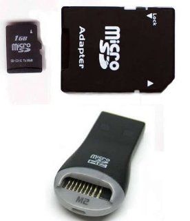 Komputerbay 1GB MicroSD with SD Adapter and Sandisk Mobile Mate Reader Computers & Accessories