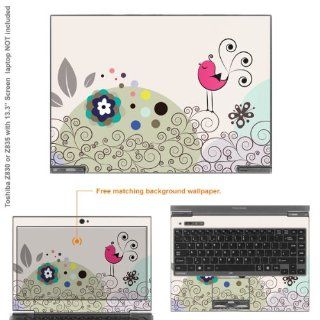 Decalrus   Matte Decal Skin Sticker for Toshiba Portege Z935 with 13.3" screen (NOTES view IDENTIFY image for correct model) case cover MAT Z935 159 Computers & Accessories