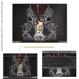 Decalrus   Matte Decal Skin Sticker for Toshiba Portege Z935 with 13.3" screen (NOTES view IDENTIFY image for correct model) case cover MAT Z935 23 Electronics