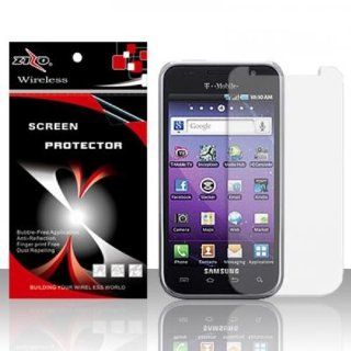 For Samsung Vibrant/Galaxy 4G T959   Clear Screen Protector Cell Phones & Accessories