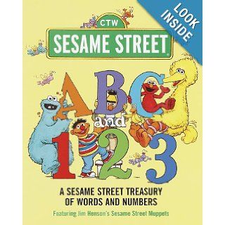 ABC and 1,2,3 A Sesame Street Treasury of Words and Numbers (Sesame Street) (9780375800429) Harry McNaught, Joe Mathieu, Children Television Workshop Books