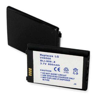 Replacement Battery For LG FUSIC/LX550   LI ION 800mAh FUSIC Cell Phones & Accessories