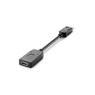 HP BP937AA Video Cable Adapter. DISPLAY PORT TO HDMI ADAPTER VIDCBL. HDMI8'   DisplayPort Digital Audio/Video   HDMI Type A Digital Audio/Video Electronics