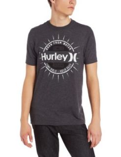 Hurley Men's Indie Premium Short Sleeve Shirt, Heather Black, Small at  Men�s Clothing store Fashion T Shirts