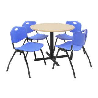 Regency Hospitality Chair TBR36BEGY47 Chair Color Blue Plastic