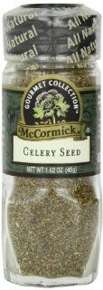 McCormick Gourmet Collection Celery Seed, 1.62 Ounce Bottles (Pack of 3)  Celery Seeds Spices And Herbs  Grocery & Gourmet Food