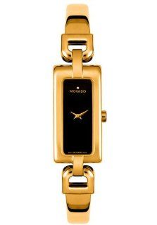 Movado Women's Vivo 18k Yellow Gold Plated 0605754 Watch Movado Watches