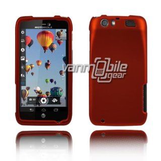 VMG 2 ITEM COMBO For Motorola Atrix HD Hard Case Cover   ORANGE Hard Matte Feel 2 Pc Plastic Snap On Case Cover + LCD Clear Screen Protector for Motorola Atrix HD Cell Phone Only [by VANMOBILEGEAR] Cell Phones & Accessories