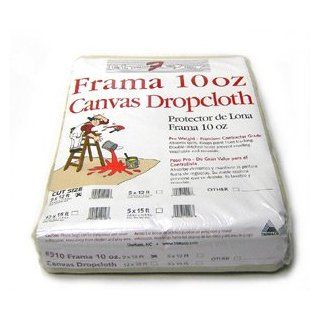 Frama 10oz 5'X20' Canvas Drop Cloth $20.86 each (case of 3)   Paint Drop Cloths  