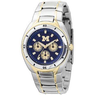 Michigan Fossil Men's NCAA Multifunction Watch ( sz. One Size Fits All, Michigan )  Sports Fan Watches  Sports & Outdoors