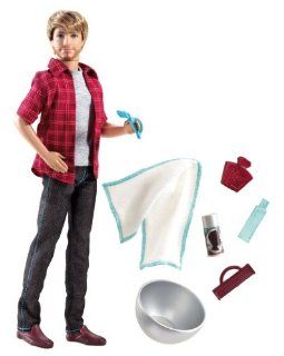 Toy / Game Great Barbie Shaving Fun Ken Doll With Color Change Beard, Shaving Accessories And A Towel Toys & Games