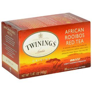 Twinings Red Tea Bags Pure Rooibos    20 Tea Bags Kitchen & Dining