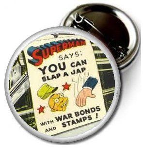 Slap a Jap WWII pin 1.5" High Quality Pin back Button From Bravo pin 