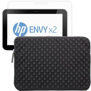 BIRUGEAR Neoprene Zipper Sleeve with Screen Protector for HP Envy x2   11.6 inch Windows 8 Convertible Laptop Tablet PC Computers & Accessories