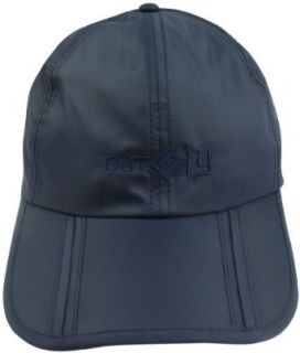 UPF 40+ OutFly Folding Brim Attractive Packable Sun Hat   Blue (Size One size)