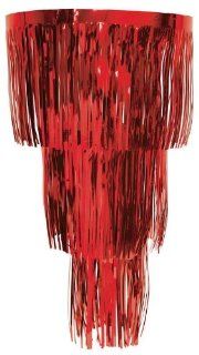Creative Converting Glitz Red Hanging Dcor 3 Tier Foil Streamer Chandelier Toys & Games