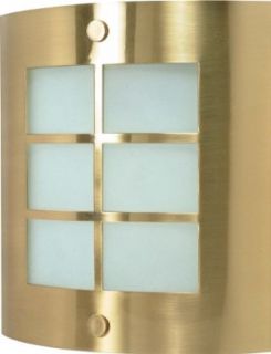 Nuvo 60/947 Wall Fixture, Brushed Brass   Wall Sconces  