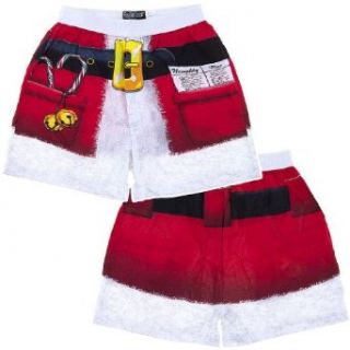 Fun Boxers Santa's Shorts Christmas Boxer Shorts for Men L at  Mens Clothing store