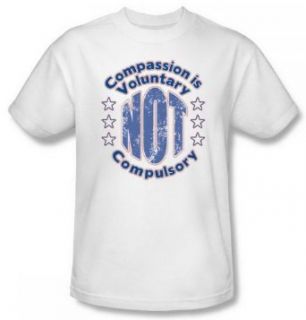 Compassion White Adult Shirt GSA948 AT Fashion T Shirts Clothing