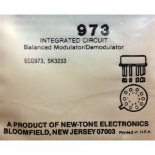 NTE973 Integrated Circuit Double Balanced Modulator/Demodulator 10 Pin Metal Package Industrial Products