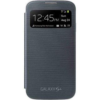 Samsung SM EF CI950BBEGWW Galaxy S4 View Flip Cover   Retail Packaging   Black Cell Phones & Accessories