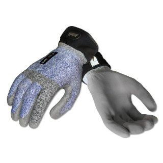 Ansell ActivArmr 97 006 Dyneema Carpenter Glove, Adjustable Cuff, Large (Pack of 1 Pair) Work Gloves