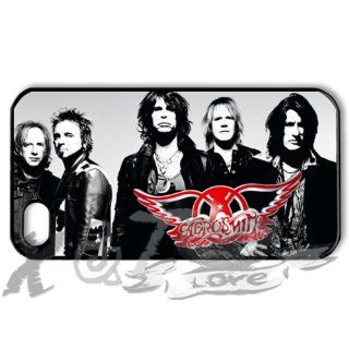 aerosmith X&TLOVE DIY Snap on Hard Plastic Back Case Cover Skin for Apple iPhone 4 4G 4S   2911 Cell Phones & Accessories