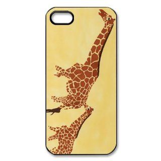 Custom Giraffe Personalized Cover Case for iPhone 5 5S LS 981 Cell Phones & Accessories