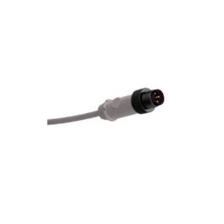 Brad DNE01A M010 DeviceNet Mini Change Single Ended Cordset, Male Straight, 5 Pole, Thick/Tray Rated Cable Type, PVC Cable Jacket, 16/18AWG Wire Size, 8.0A Max Current Rating, 300V AC/DC Max Voltage, 13.34mm Cable Diameter, 1.0m Cable Length (Pack of 4) E