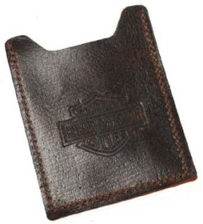 Harley Davidson Men's Brown Embossed Money Clip 3 x 4 Inches. HD957 2B at  Mens Clothing store