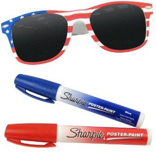 Sharpie 4th of July Gunglasses Decorating Kit Health & Personal Care