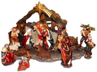 Kurt Adler Resin Musical Nativity Set   Nativity Figurine Sets