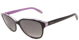 Ralph by Ralph Lauren Womens 0RA5128 960/11 Square Sunglasses,Black & Purple Frame/Grey Gradient Lens,One Size Ralph Clothing