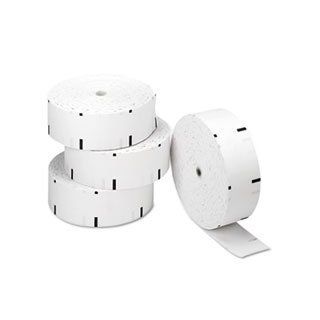 Thermal Paper Rolls, ATM Rolls, 3 1/8 x 1, 960 ft, White, 4/Carton   Calculator And Cash Register Paper