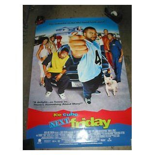 NEXT FRIDAY / ORIGINAL U.S. ONE SHEET MOVIE POSTER (ICE CUBE & MIKE EPPS) ICE CUBE & MIKE EPPS Entertainment Collectibles