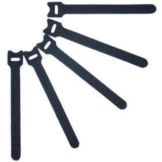 CableWholesale 5.75 x 0.50 Inches Velcro Cable Strap with Clip, 5 Per Bag (30CT 06160) Computers & Accessories