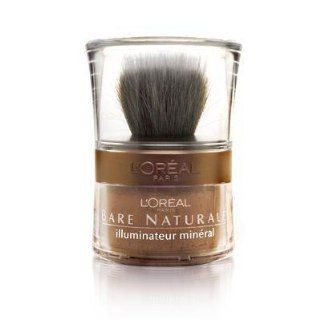 L'Oreal Bare Naturale All over Mineral Glow   Powder with Brush   # 430   Mauve Glow  Face Powders  Beauty